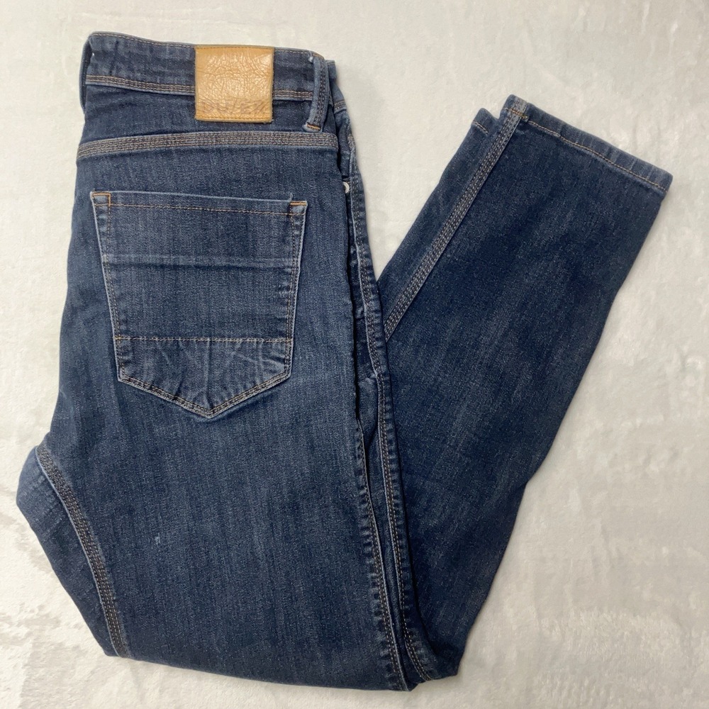 DU/ER L2X Slim Fit Jeans Men's Fit 31x29 (Tag 33x30) Blue Performance Denim